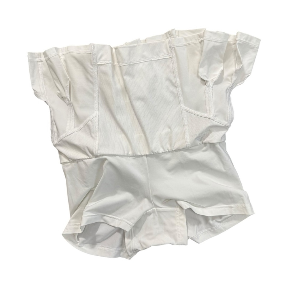 Adidas x Stella McCartney | Barricade Tennis Skort in White, Size IT 40/US 8 (M) - Picture 6 of 12